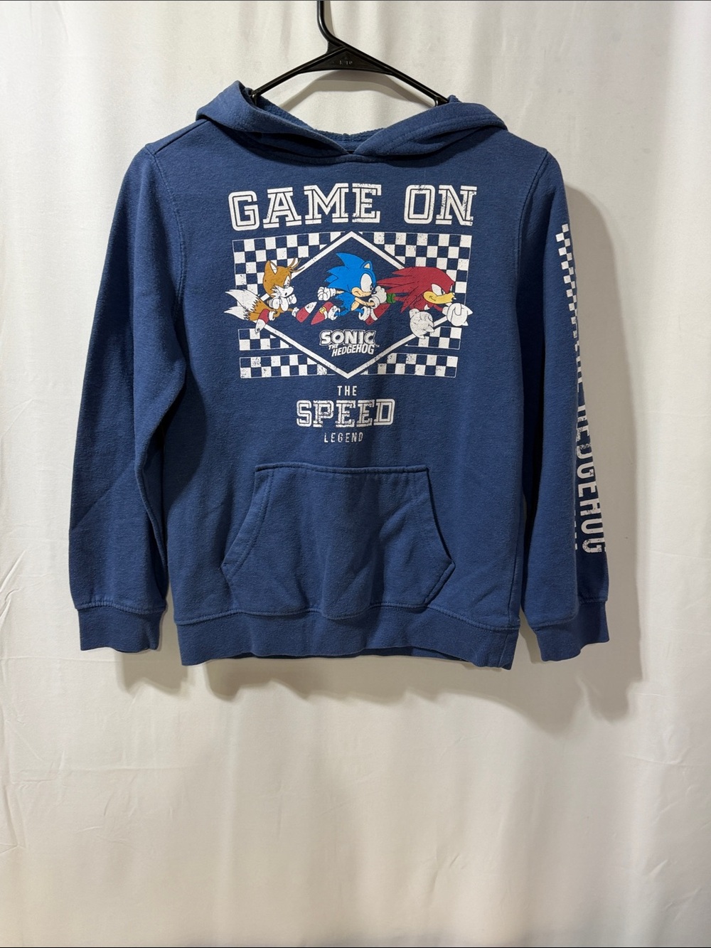 Sonic Blue 'Game On' Hooded sweatshirt